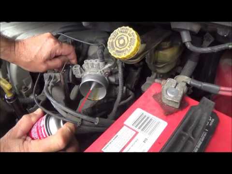 Rough Idling? Time to clean that throttle body. CRC Throttle body cleaner review