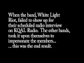 White Light Riot (fake) Interview on KQAL Radio