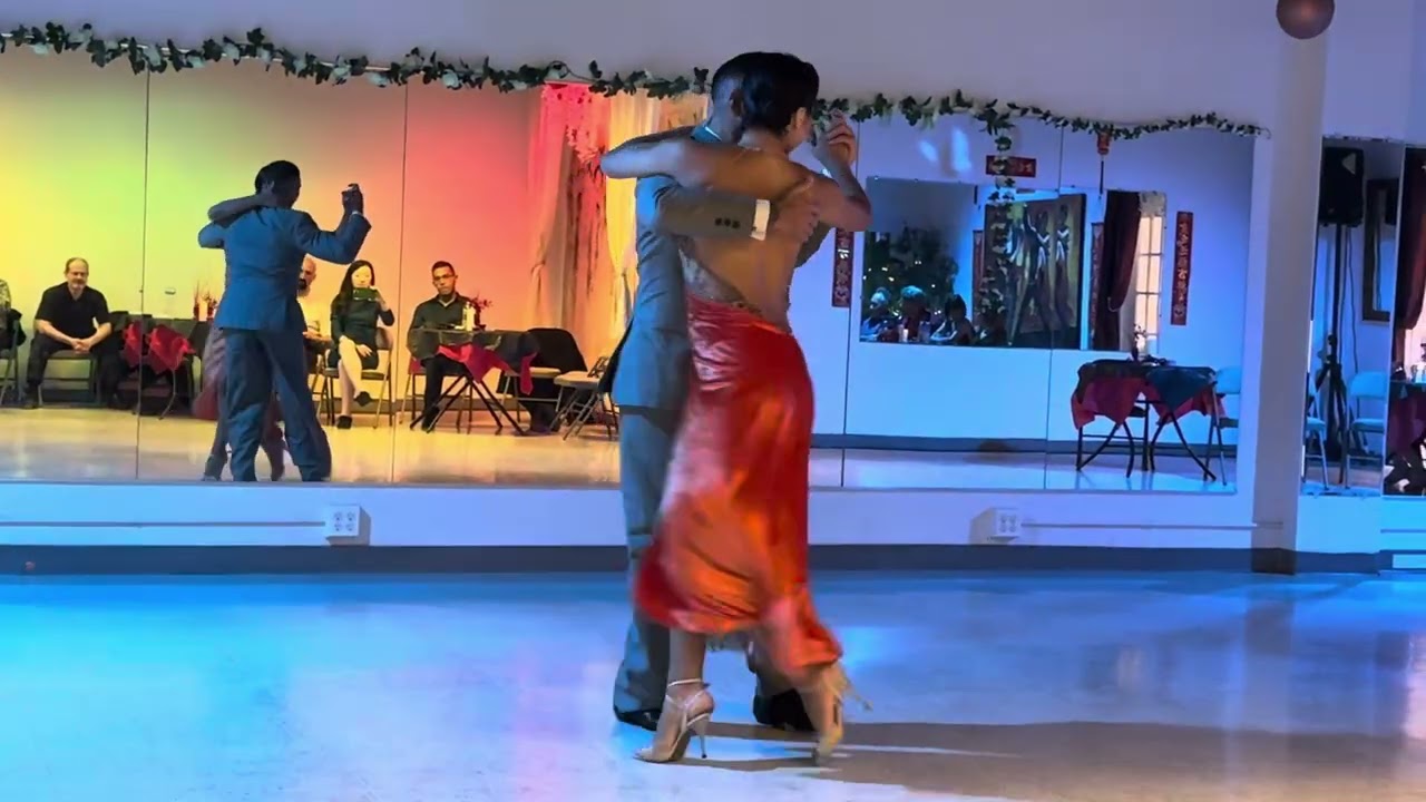Ariel Leguizamon & Yesica Esquivel: Meta Fierro, Milonga🪗Washington DC 2024