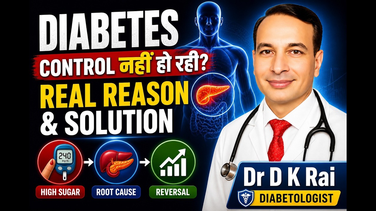 How the REST Method reverses Diabetes at the root cause — Dr. D K Rai