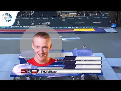 Artur ZAKRZEWSKI (POL) - 2018 Trampoline Europeans, final