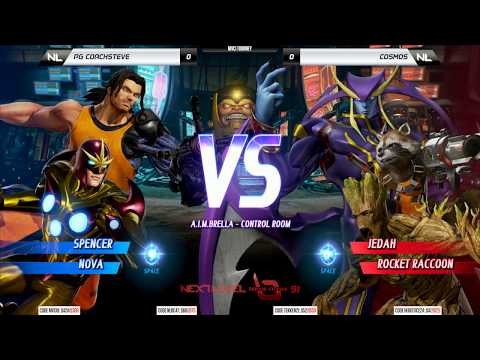 NLBC v.91 - Marvel vs Capcom Infinite - Cosmos vs Coach Steve [1080p/60fps]
