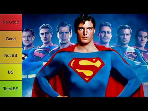 Ranking Every Live Action Superman (TIER LIST)