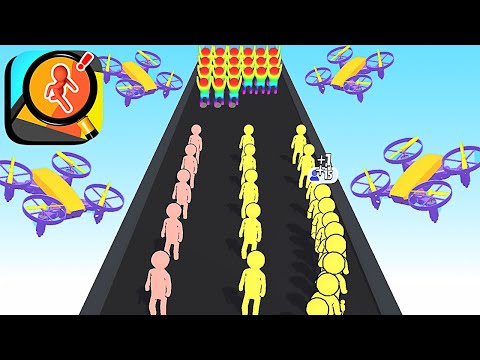 Colors Runners - All Levels Gameplay Android,ios (Levels 25-26) - YouTube