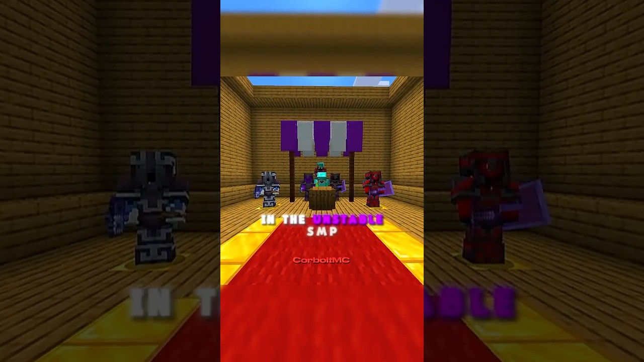 How To Become A Main Character On Unstable (kinda) | #minecraft #unstablesmp #babygirl 🔥