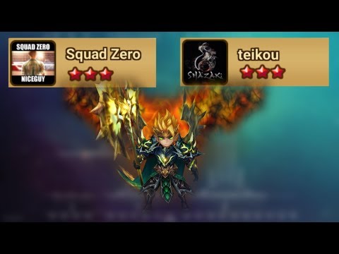 HIGH-G3 SIEGE | Af: Legends VS Squad Zero VS Teikou | Summoners war