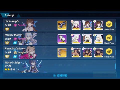 (HI3) RL Exalted Abyss 435D | Husk - Mysticism | JK, HB, RC | 656 | No HoTr | Triple Supports