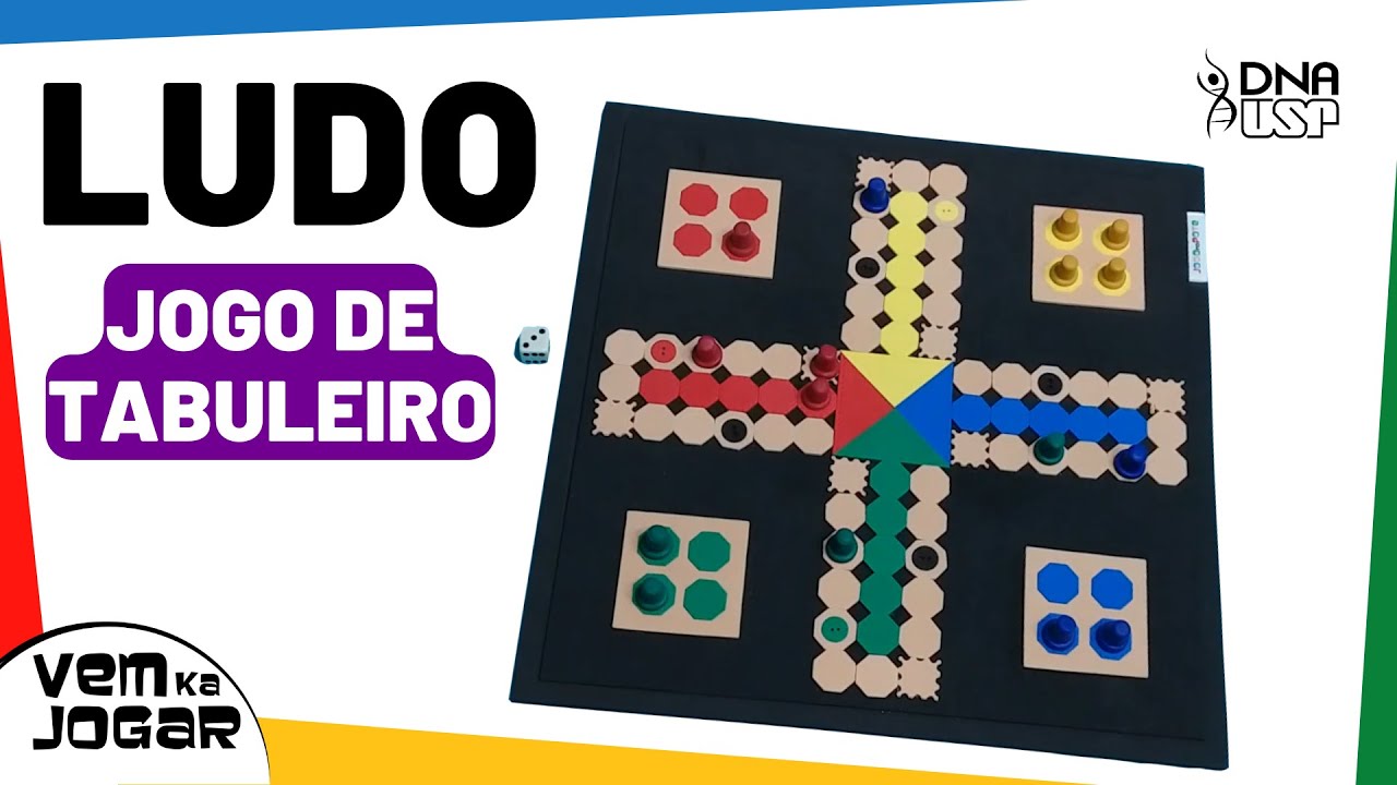 APRENDA A JOGAR LUDO - O sucessor do jogo indiano PACHISI