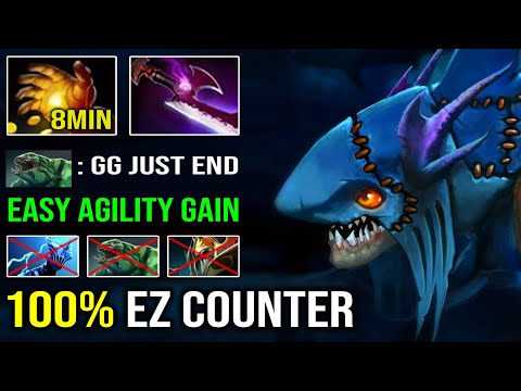 If Enemy Had Tide & Razor Just Last Pick Slark For EZ MMR | Crazy Agility Buff 1st Item Midas DotA 2