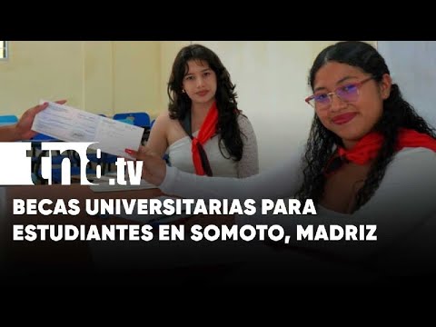 Doña Santos, protagonista de becas universitarias en Somoto, Madriz