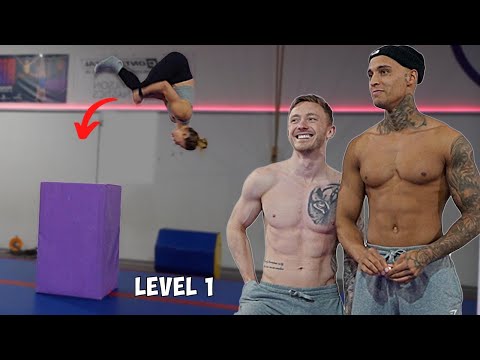 BACKFLIP AND STICK ONTO DANGEROUS OBJECTS ft Lucie Colebeck