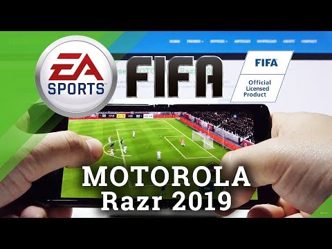 Game Test on MOTOROLA Razr 2019 - FIFA Mobile | Check Performance