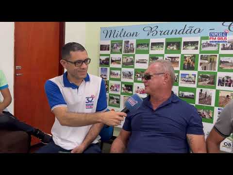 Entrevista Prefeito Evangelista Resende de Milton Brandão-PI