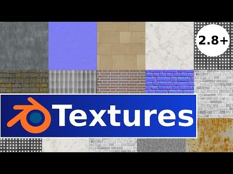 [1/3] How to setup a texture in Blender 2.8+ (normal-/roughness-/colormap)
