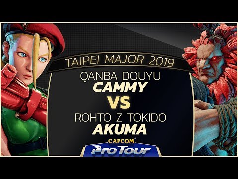 Qanba Douyu Xiaohai (Cammy) VS ROHTO Z Tokido (Akuma) - L.Top 48 - Taipei Major 2019 - SFV - CPT2019