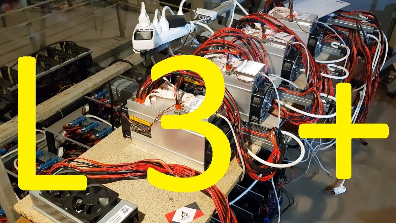 ASIC Bitmain Antminer L3+ 504MH/s с блоком питания APW3++