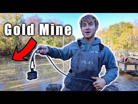 This River Is A GOLD Mine - Magnet Fishing Honey Hole Discovered