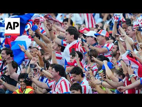 Fans celebrate after Paraguay beats Germany in biggest upset of 2026 World Cup