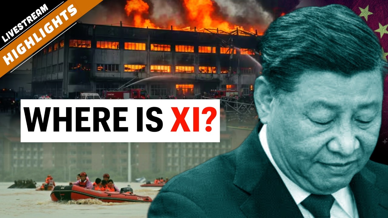 China Is Hit by Disaster After Disaster—But Xi Jinping Is Nowhere to Be Seen