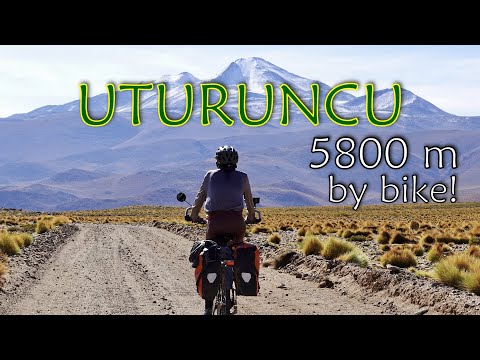 Cycling the Uturuncu Volcano - 5,800 m.a.s.l. by Bicycle! // A Short Film [4K]