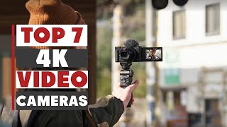 Top 7 Best 4K Video Cameras for Professionals & Beginners