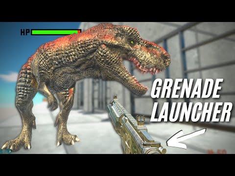 Grenade Launcher vs Every Unit 🦖 How Many Shots will it Take? Animal Revolt Battle Simulator ARBS
