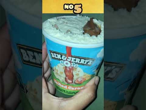 Ben & Jerry’s Ice Cream - 5 Best Flavors | Shop With Me #shopping #icecream #benandjerrys