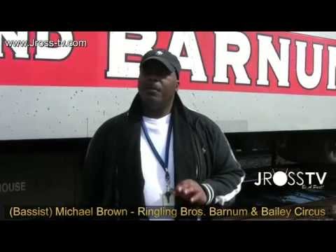 James Ross @ (Bassist) Michael Brown - Ringling Bros. Barnum & Bailey Circus - www.Jross-tv.com
