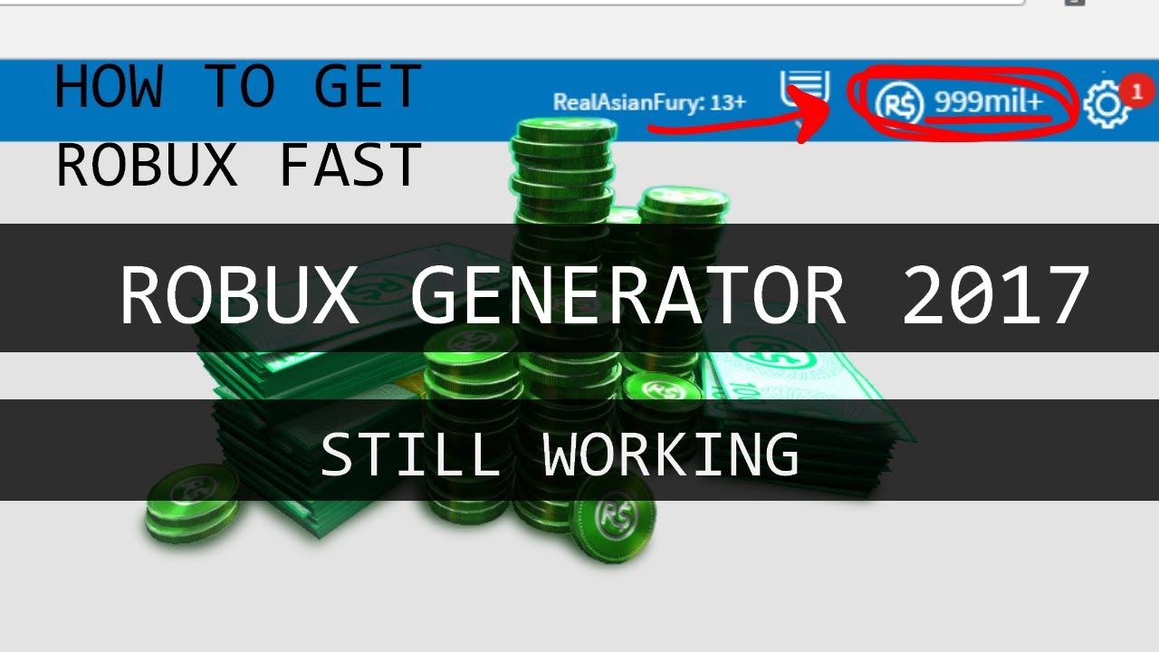Robux Generator 2017 l No Human Verification