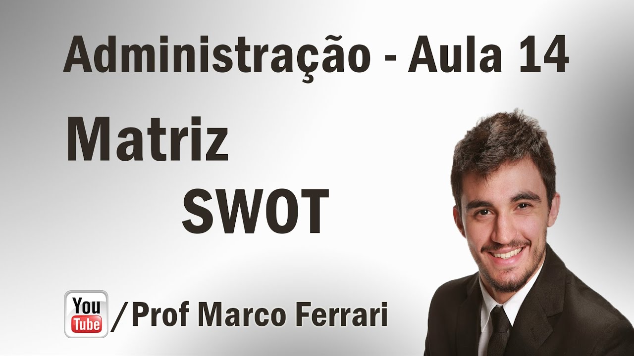 Administração - Aula 14 (Planejamento Estratégico - Matriz SWOT)