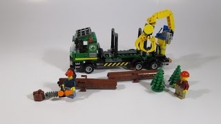 preview picture of video 'LEGO City Logging Truck'