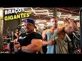 LEVANDO OS BRAÇOS ATÉ O LIMITE COM GNOMO ( PARTICIPAÇÃO ESPECIAL JORLAN ) | LUAN BODYBUILDER