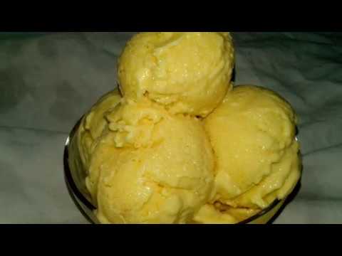 Mango ice cream/summer special