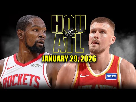 Houston Rockets vs Atlanta Hawks Full Game Highlights – January 29, 2026 | NBA Season