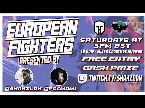 Street Fighter V @ European Fighters #3 (ft Punk, The4Philzz) - POOL PLAY [4K/60fps]
