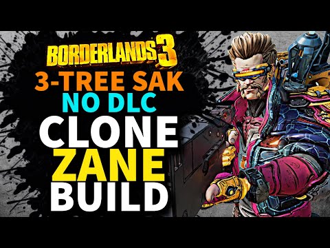 Borderlands 3 | No DLC Clone Zane Build | 3-Tree SAK | 2024 Mayhem 11 | Save File