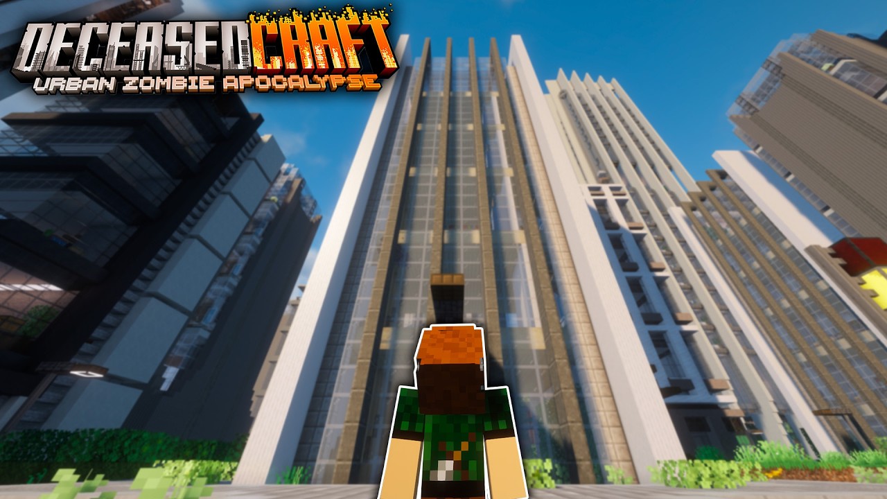 O CENTRO da Cidade É BRUTAL!!! - Minecraft DeceasedCraft E04 (1.20.1)