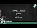 Pharrell Williams "Happy" (with lyrics) 