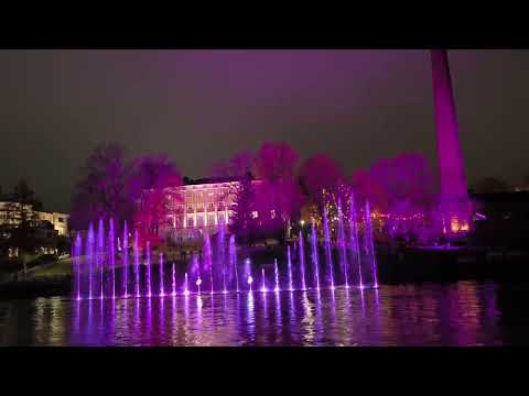 Tanssivat vedet, Dancing Fountains: Ewan McGregor & Alessandro Safina: Your Song. 29.10.2025 Tampere