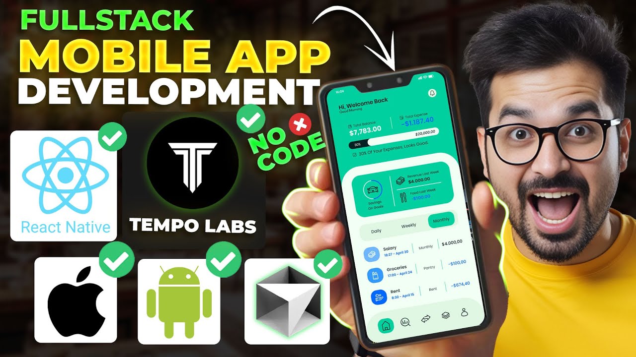 Is This The FASTEST Way to Create Mobile Apps in 2025 using Tempo labs?