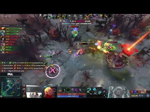 Arteezy and Crit get destroyed by Dendi