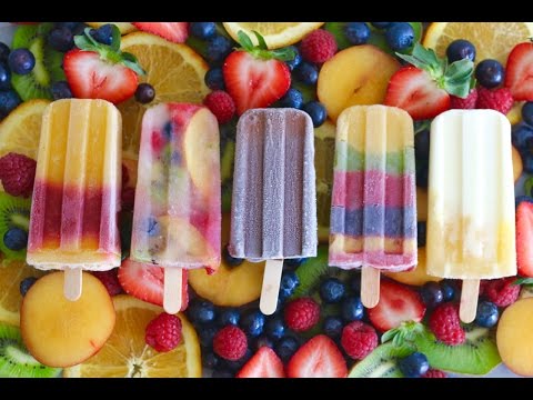 Homemade Popsicles: 5 Different Frozen Summer Treats