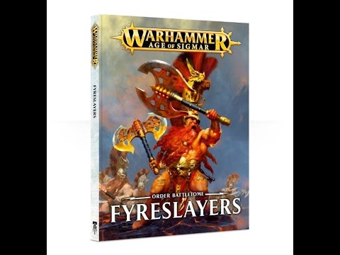 Review: Fyreslayers Order Battletome