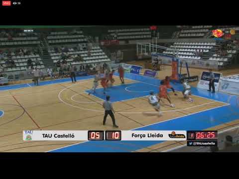 PARTIDO PRETEMPORADA LEB ORO 2018 TAU LLEIDA