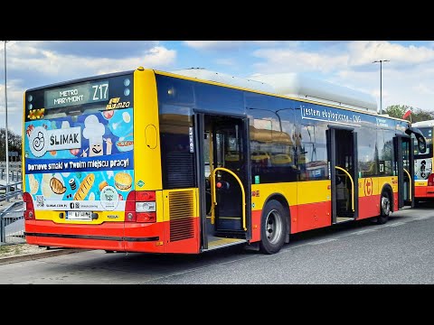 WARSZAWA Z17 BUS: METRO MARYMONT - STAWKI - METRO MARYMONT