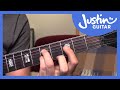 10 Basic Jazz Chords Guitar Tutorials JustinGuitar JA 001