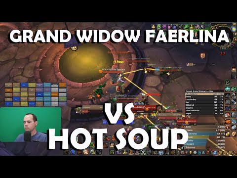 Grand Widow Faerlina Vs [HOT SOUP] | WoW Classic Naxxramas Boss Fight