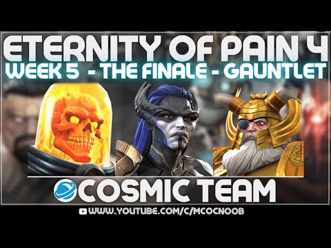 EOP: 5 Star Cosmic Class Team Takes on of Eternity of Pain 4  - Week 5