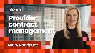 Smarter provider contract management for healthcare payers