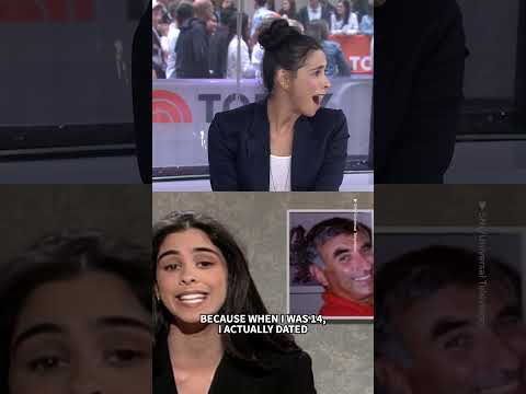 Sarah Silverman got a sweet surprise with a throwback to her days at SNL over 30 years ago